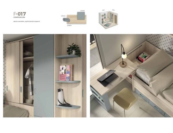 Dormitorio modelo Formas 17 - Imagen 2