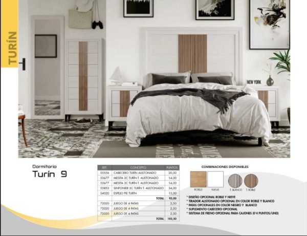 Dormitorio matrimonio modelo T 9 - Imagen 2