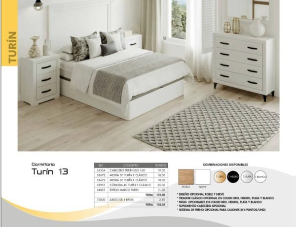 Dormitorio matrimonio modelo T 13 - Imagen 2
