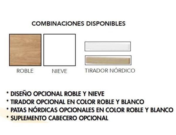 Dormitorio matrimonio modelo Nórdico 13 - Imagen 2
