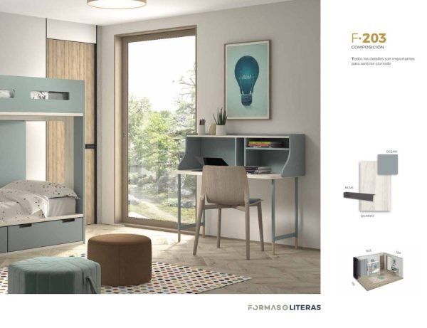 Litera modelo Formas 203 - Imagen 2