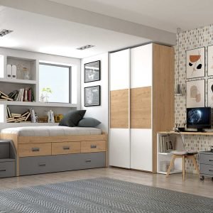 Dormitorio matrimonio modelo Lider 211