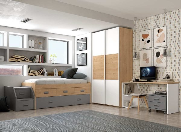 Dormitorio matrimonio modelo Lider 211