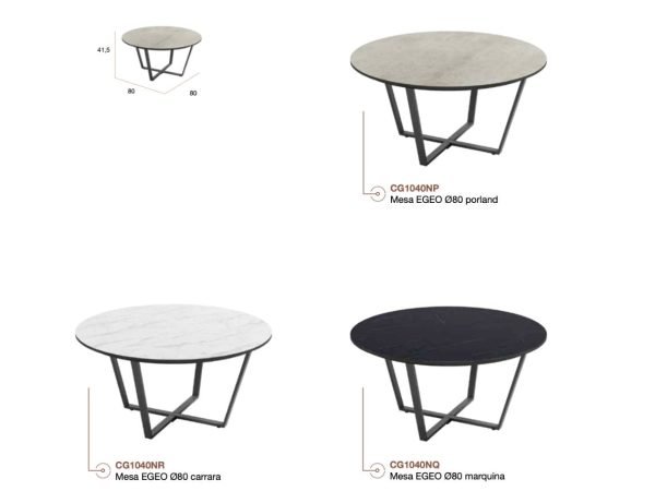Mesa de centro modelo Eggeo - Imagen 2
